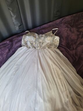 candalite | Dresses | Elegant White Lace Dress | Poshmark